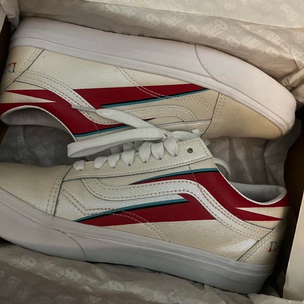 David Bowie Aladdin Sane Old Skool Vans